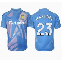 Dres Aston Villa Emiliano Martinez #23 Brankarsky Tretina 2024-25 Krátky Rukáv